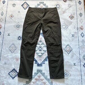 Talbots Womens Pants Size 6 Brown Zip Pockets Modern Fit